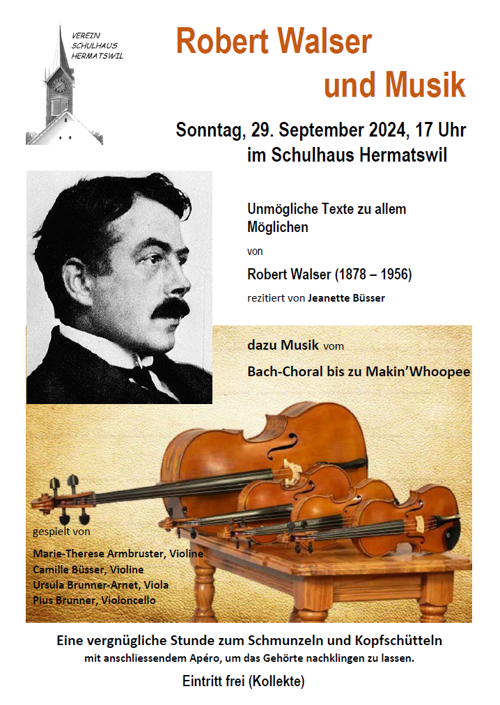 Robert Walser und Musik